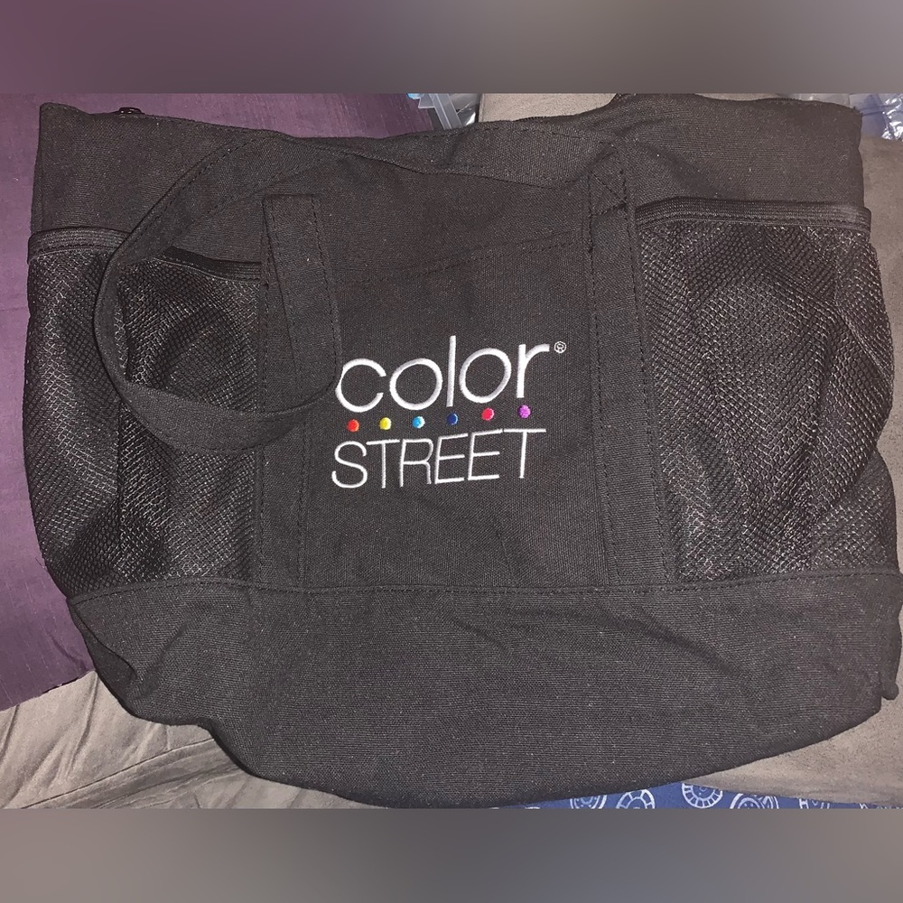 NEW Color Street Bag with a bunch of nail items - see pictures